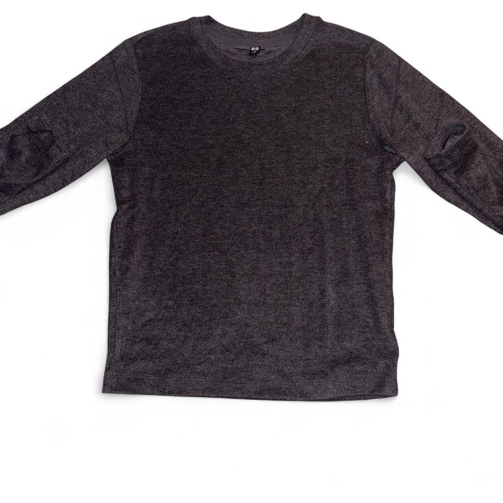 Uniqlo Charcoal Long Sleeve Top